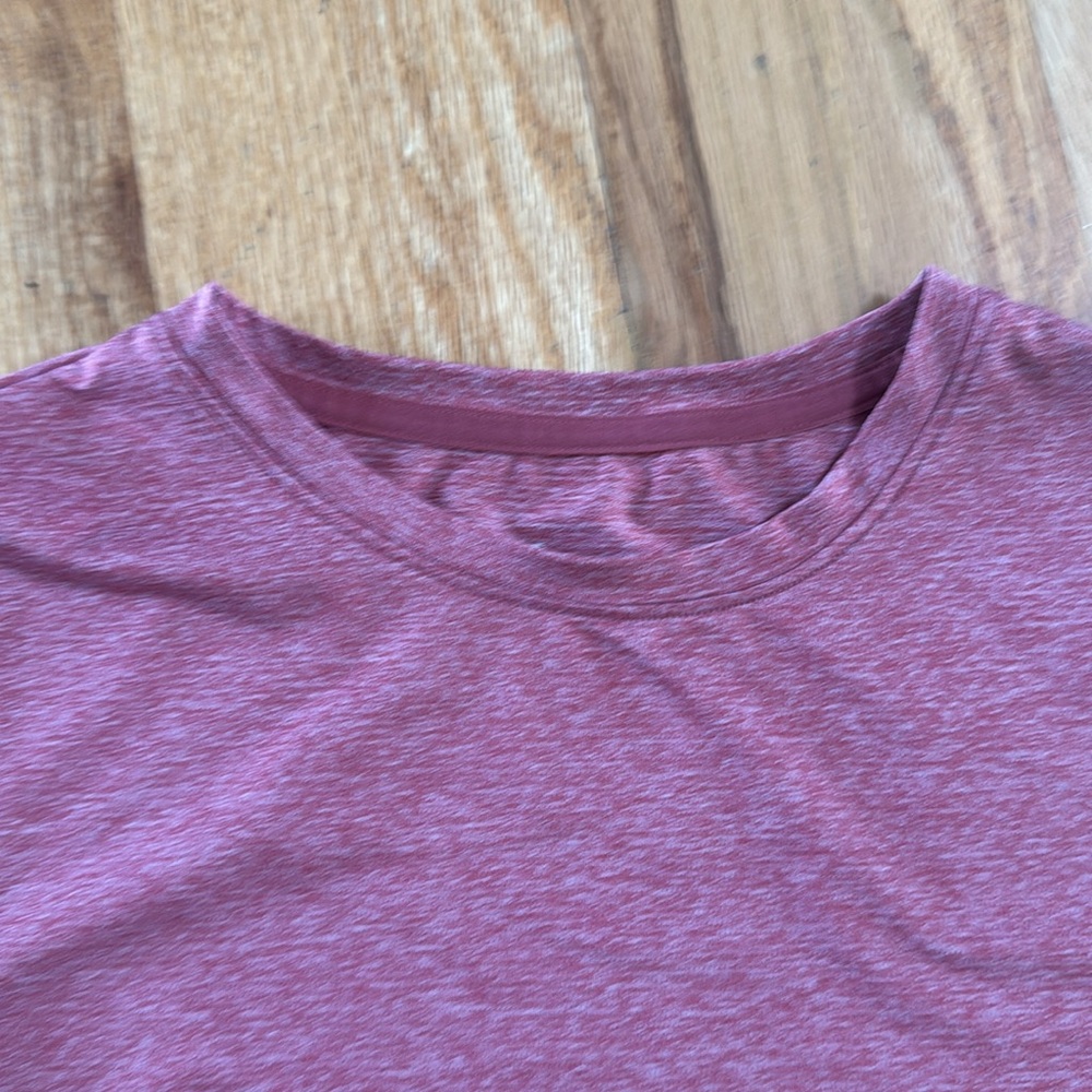 All in Motion Sleeveless Muscle Shirt Tank, Breathable, Rust Orange, Size XL 14 - Picture 3 of 7